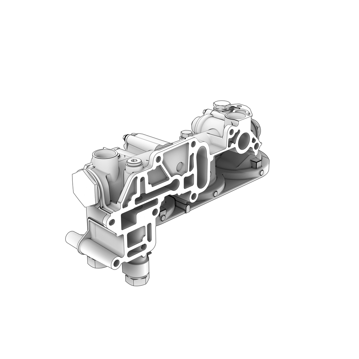 23833681 Oil Filter Housing | Genuine Volvo Penta Part - photo 2 of 2