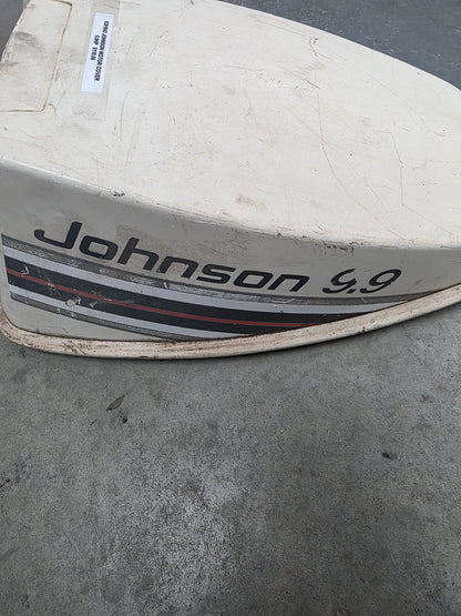0391843 Johnson Motor Cover 9.9HP | Genuine Used Part