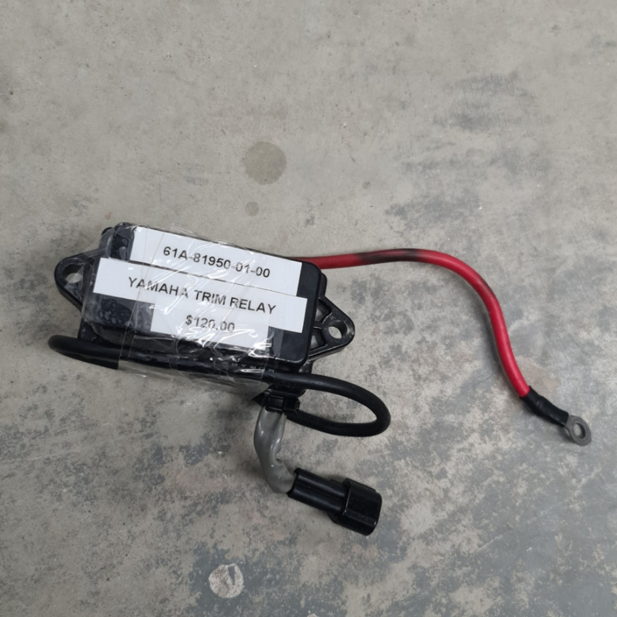 61A-81950-01-00 Yamaha Trim Relay | Genuine Used Part