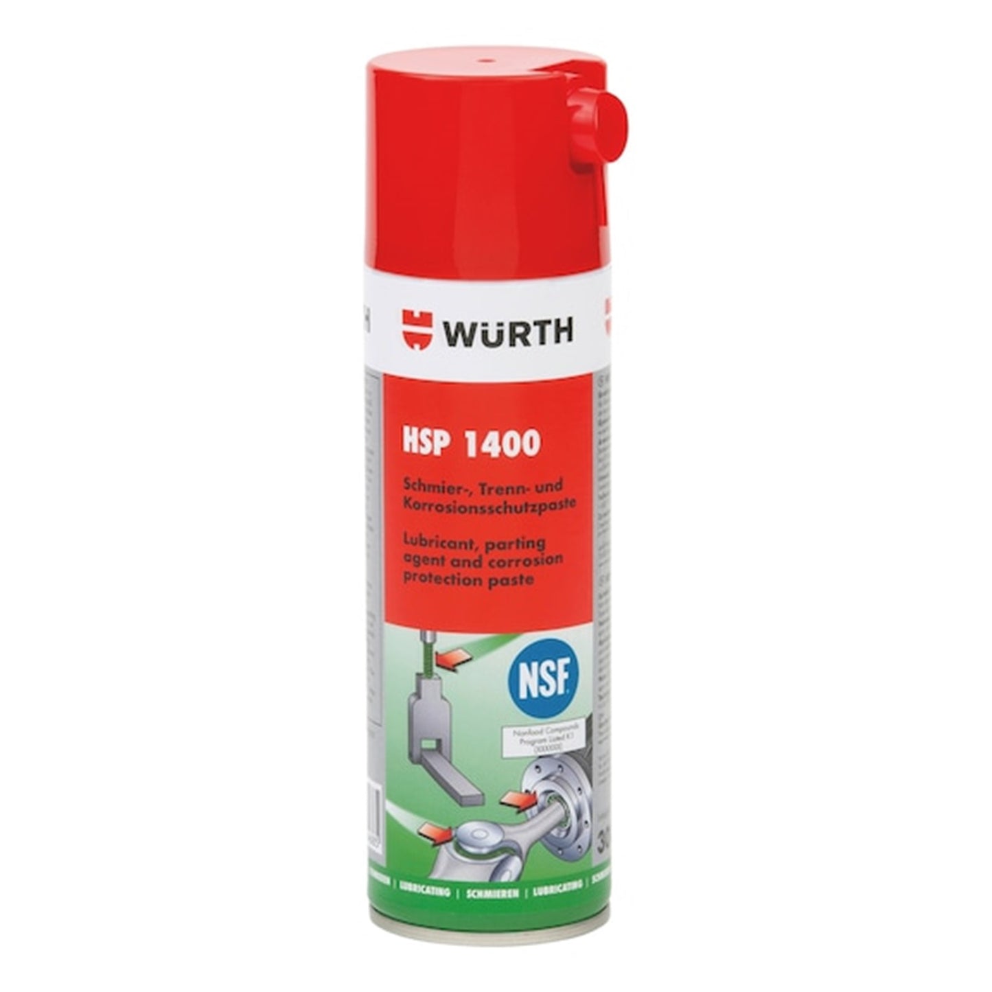 0893123 HSP 1400 Lubricant | Genuine Wurth Product