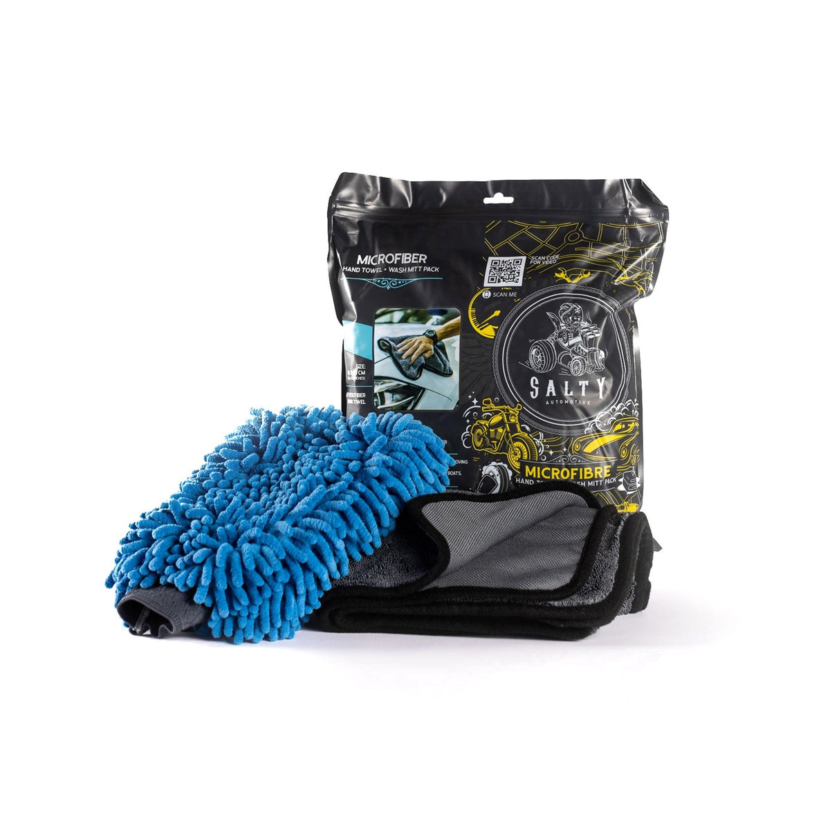 Towel & Handmitt Kit | Genuine Salty Captain Product