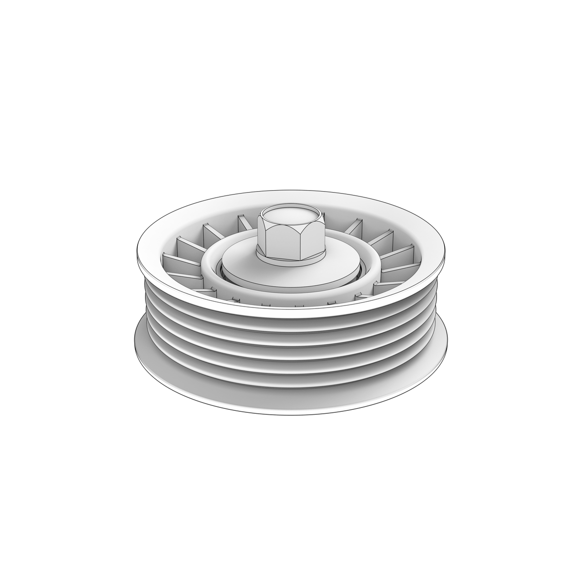 21143862 Idler Pulley | Genuine Volvo Penta Part