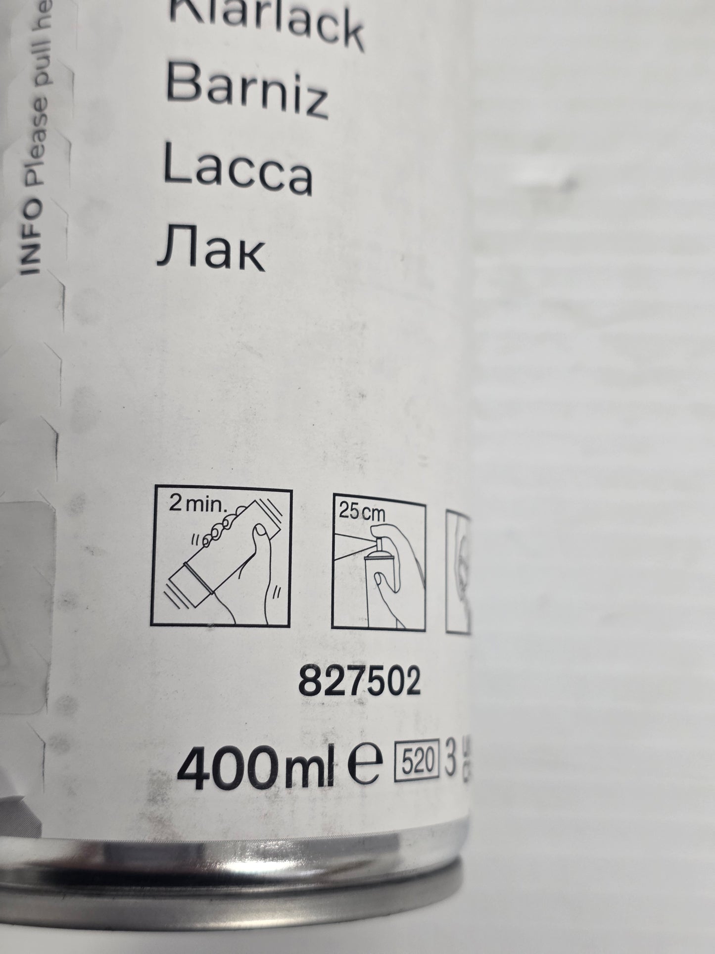 827502, Clear Enamel | Genuine Volvo Penta Part