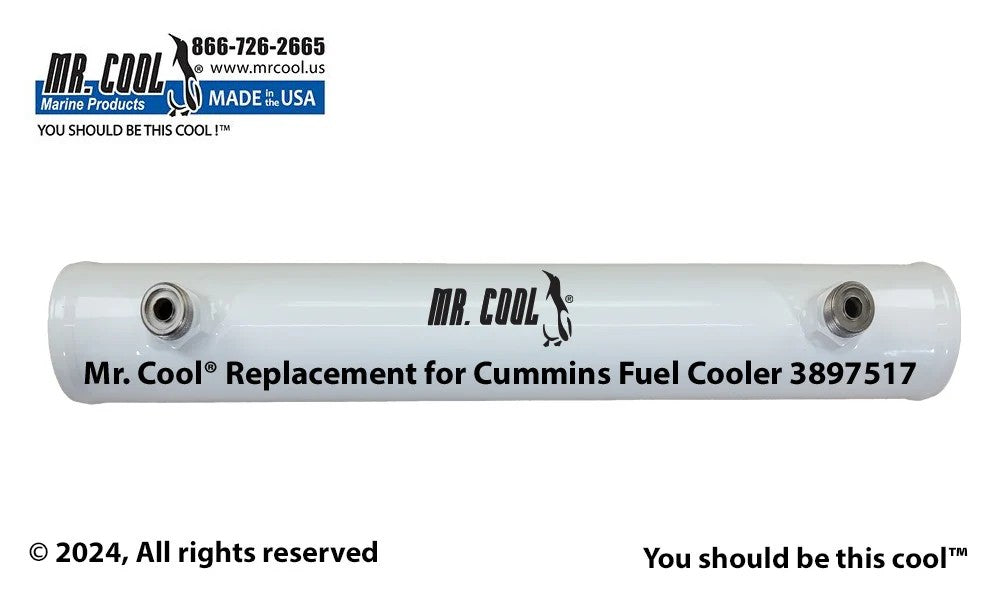 4944404 / 3897517 Aftermarket Cummins QSB/QSC/QSM Fuel Cooler | Sawley's Select Marine Parts