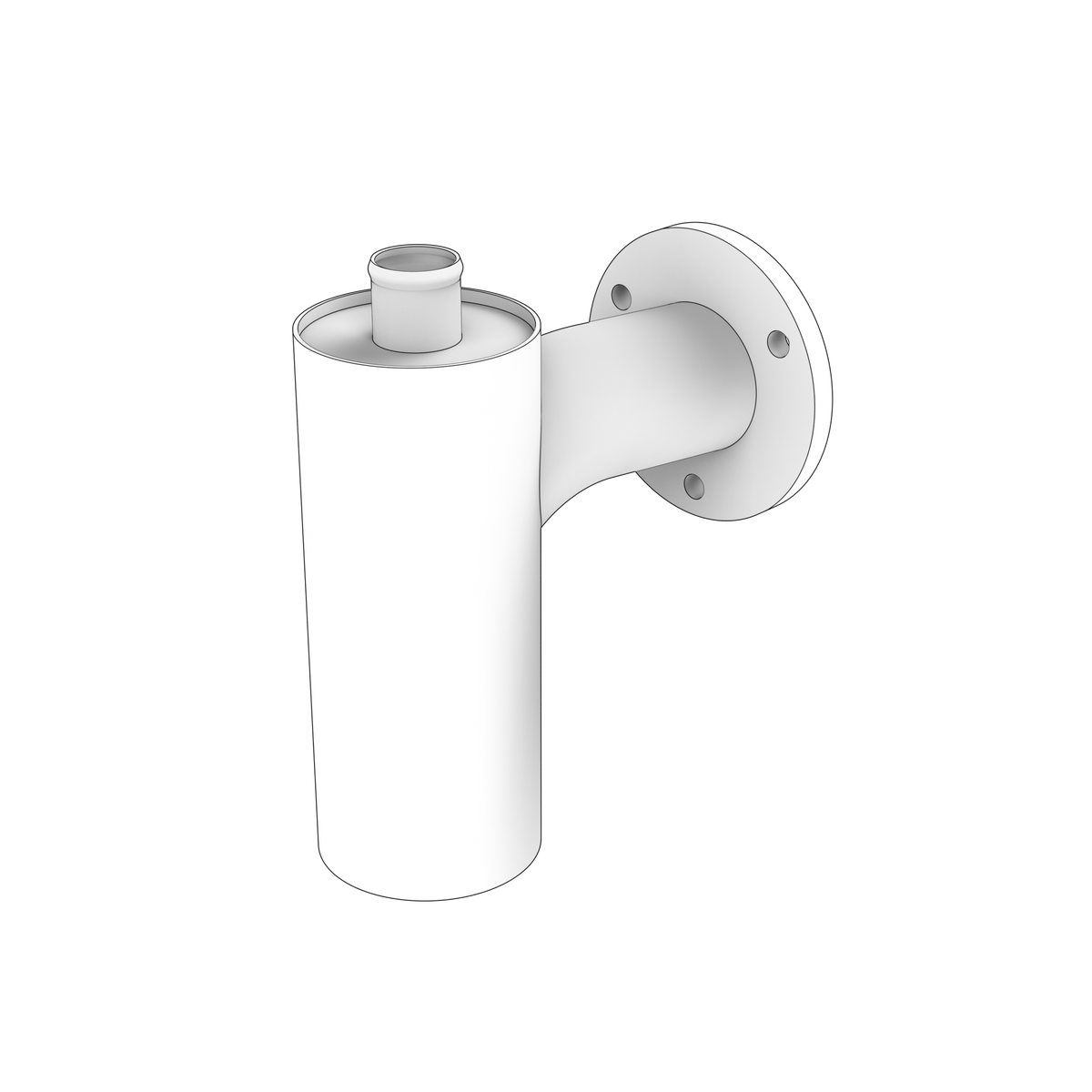 3809984 Exhaust Pipe Elbow | Genuine Volvo Penta Part