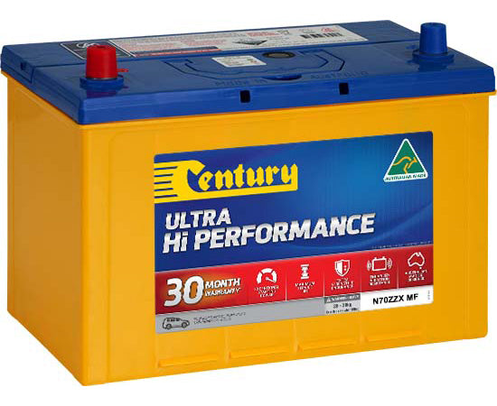 127120 Century N70ZZX MF ULTRA Hi PERFORMANCE Battery