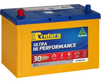 127120 Century N70ZZX MF ULTRA Hi PERFORMANCE Battery