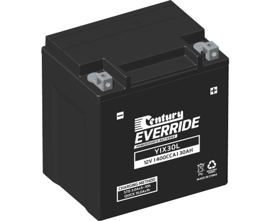 151127 Century EverRide YIX30L HI PERFORMANCE AGM - YTX Battery