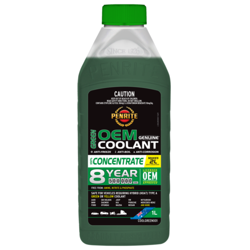 COOLGREEN001 Penrite OEM Coolant 1L