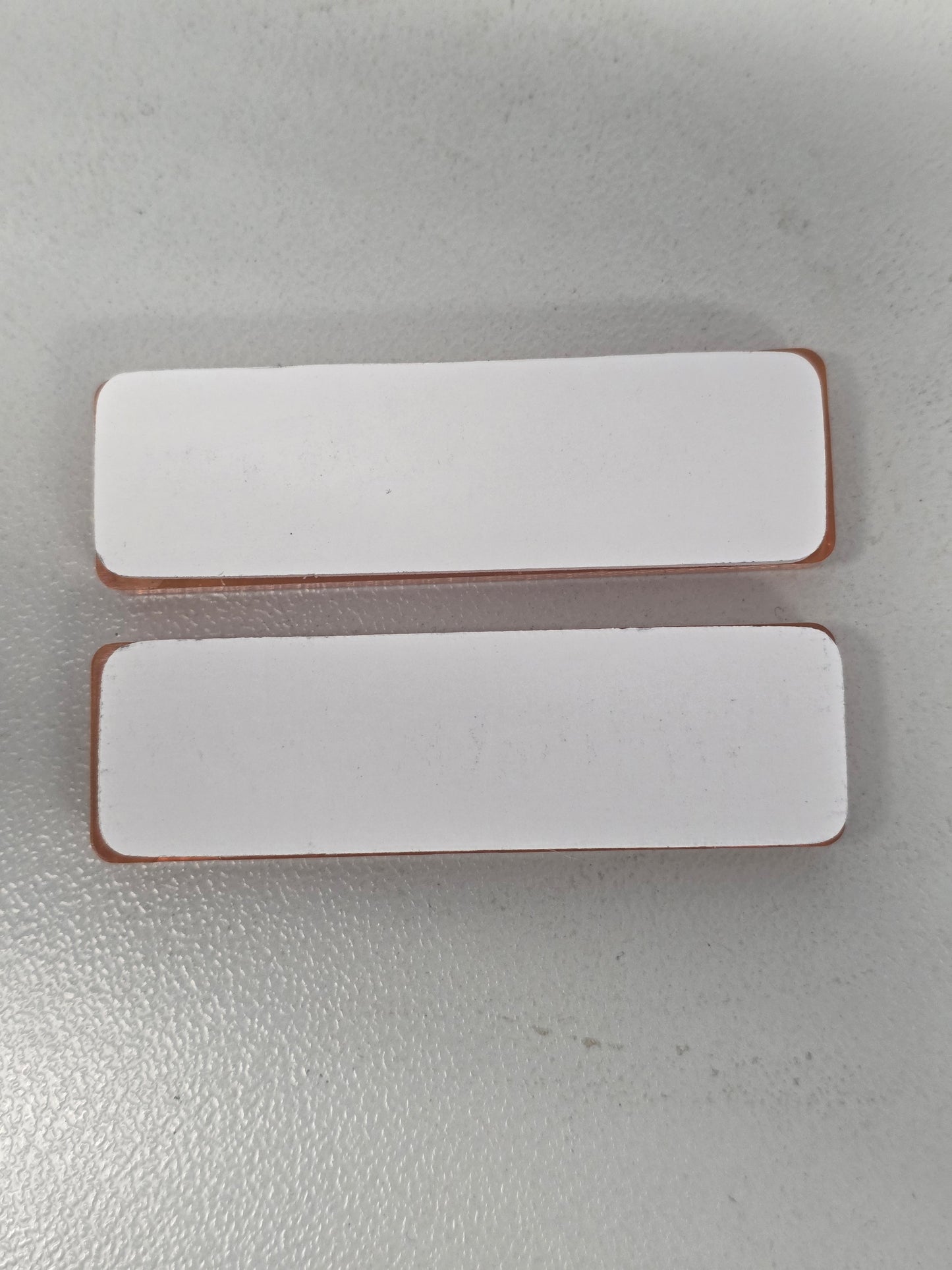 2452S Dunbier Reflector Amber    Self Adhesive (Clam Shell) Mackay E5013-2