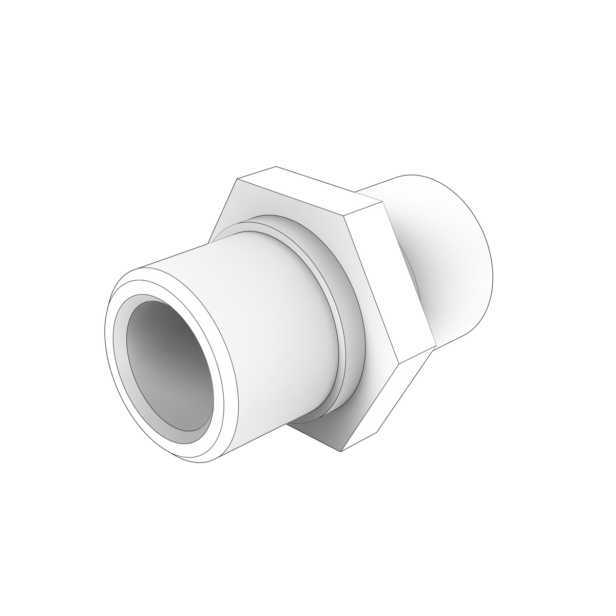 16452 Double Nipple | Genuine Volvo Penta Part - photo 2 of 2