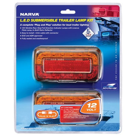 93730BL2 Narva LED Submersible Stop/Tail/Ind | Genuine Narva Electrical