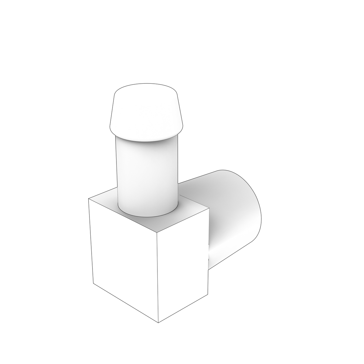 3853597 Elbow | Genuine Volvo Penta Part - photo 2 of 2