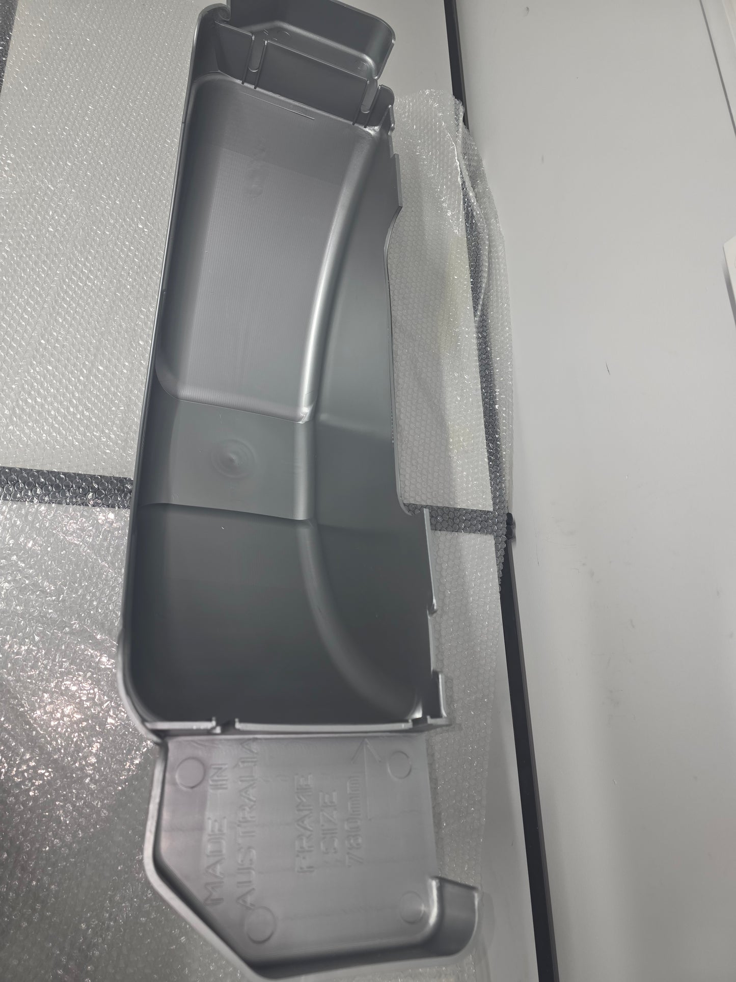 2390G Dunbier Grey Plastic Guard 14"  (NO FLAP)