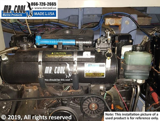 864395T01 Mercruiser 864395T01 4.3L. 5.0L, 5.7L & 6.2L Heat Exchanger (With Hose) Replacement