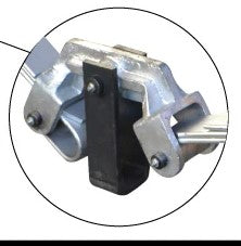 R1000G Mackay PU Large Rear Rocka Galvanised | Marine Trailer Part