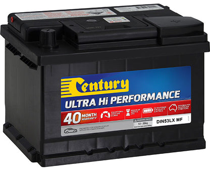 109112 Century DIN53LX MF ULTRA Hi PERFORMANCE DIN Battery
