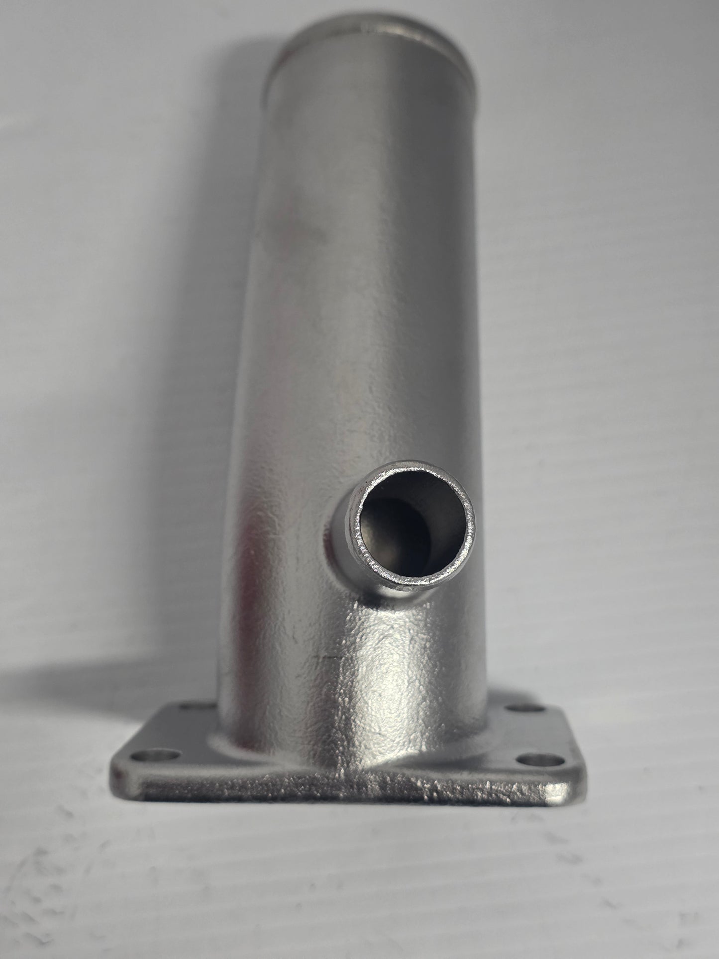 128890-13530 Aftermarket Yanmar Stainless Steel Exhaust Elbow 21mm Water Inlet 128370-12530 / 128397-13530 HDI YMS | Sawley's Select Marine Parts - photo 2 of 4