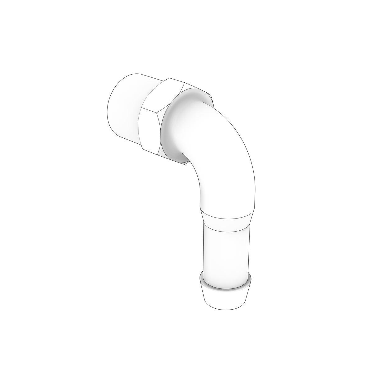 3595097 Elbow Nipple | Genuine Volvo Penta Part - photo 2 of 2