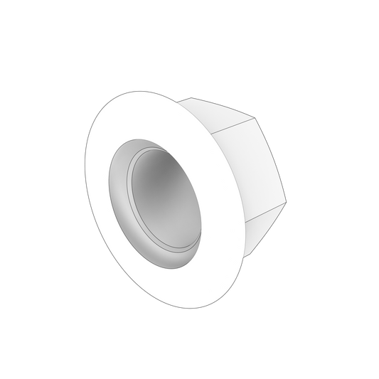984054 Flange Lock Nut | Genuine Volvo Penta Part