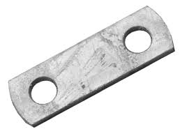 R2332G Mackay 40mm 2-Hole Mounting Plate Galvanised | Marine Trailer Part