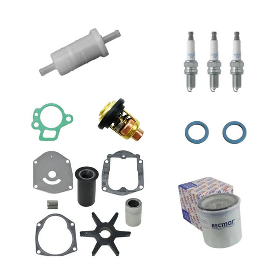 Mercury 40HP 3cyl Carb With 2:1 Ratio, Short Shaft (0P401000 & Up)(0T409000-1B2266999) Service Kit Aftermarket