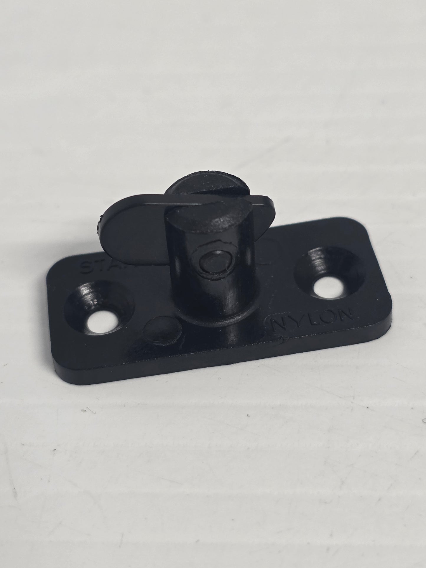 SPF-G850 Stayput Single Horizontal Fastener - Plastic (Black) | Marine Deck Hardware