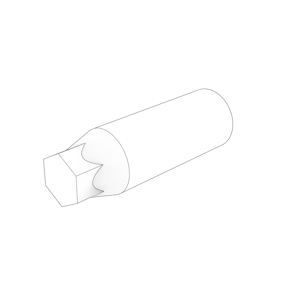 1543368 Adjusting Screw | Genuine Volvo Penta Part