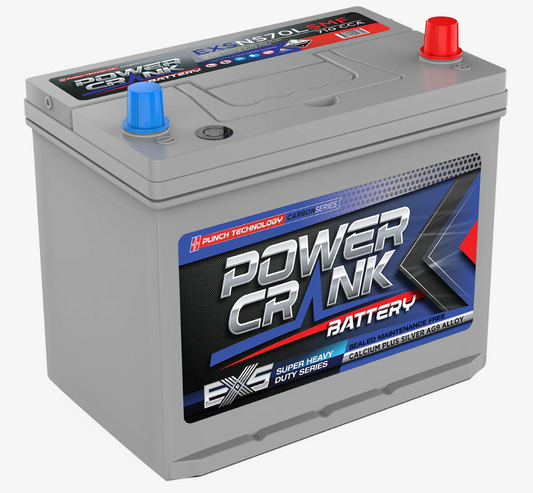 EXSNS70L SMF Power Crank 710 CCA Battery | Truck EXS Series
