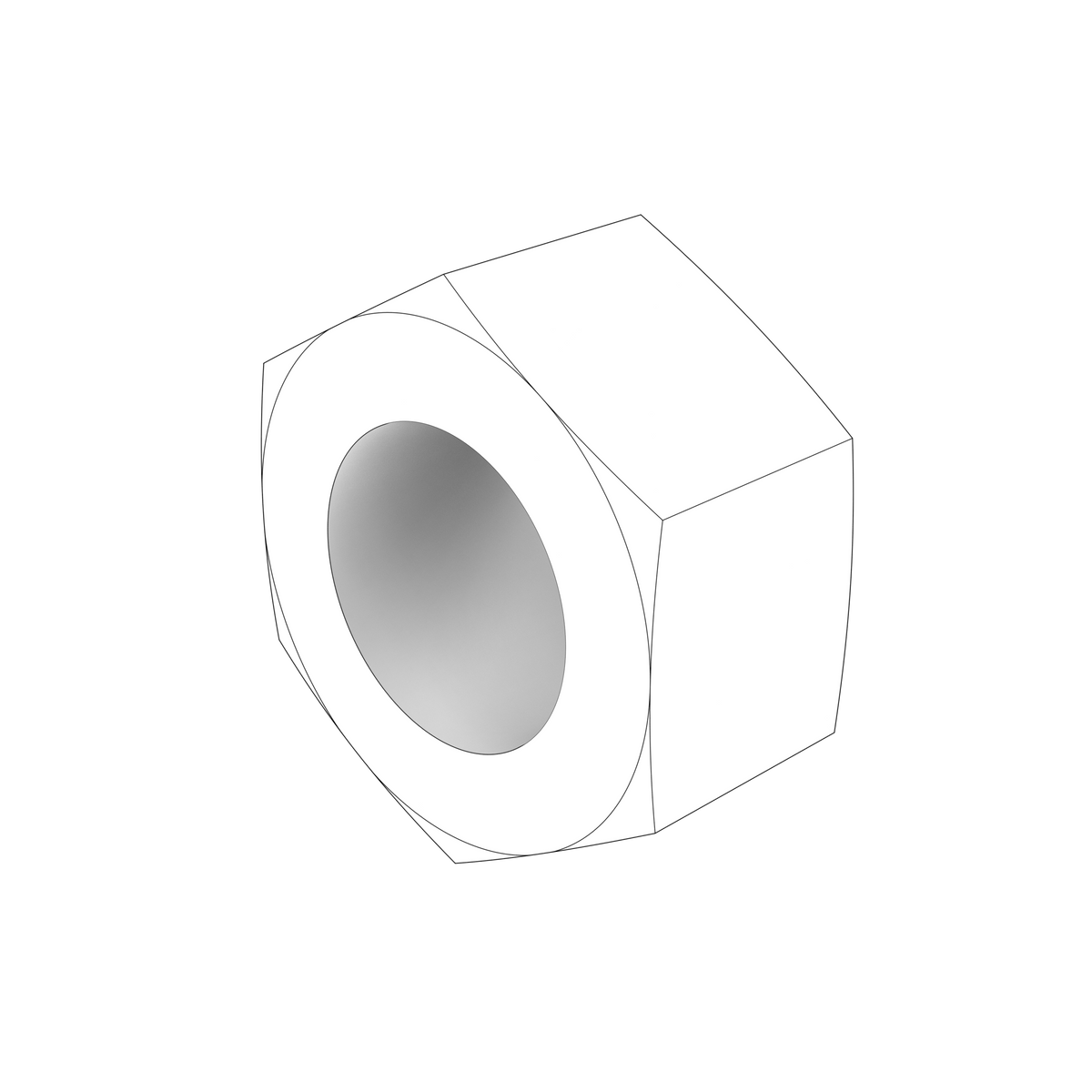 946330 Hexagon Nut | Genuine Volvo Penta Part
