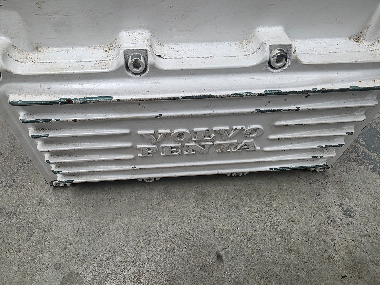 24078952 Volvo Penta Charge Cooler Housing | Genuine Used Part