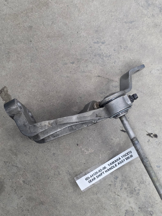 6E5-44120-02-00 Yamaha 115CETO Gear Shift Handle Assy | Genuine Used Part