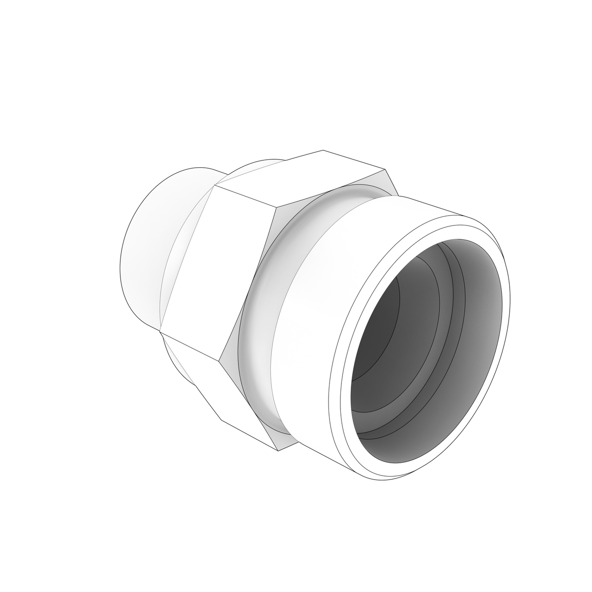 23446483 Nipple | Genuine Volvo Penta Part - photo 2 of 2