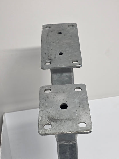 H3645G Mackay 75mm x 125mm x 1000mm Winch Post Galvanised Suits 75mm Drawbar | Marine Trailer Part