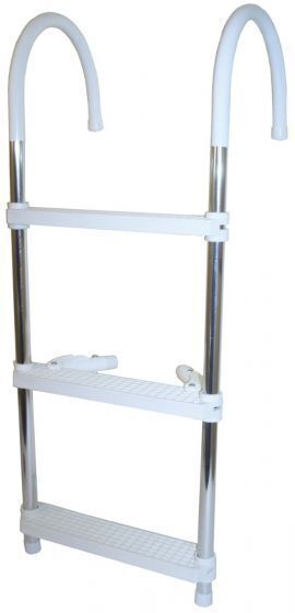 461990 3 Step Aluminium Ladder | Marine Boarding Ladder