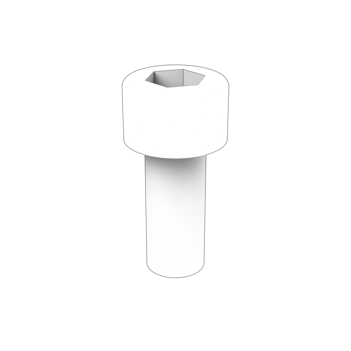 963695 Hex Socket Screw | Genuine Volvo Penta Part - photo 2 of 2