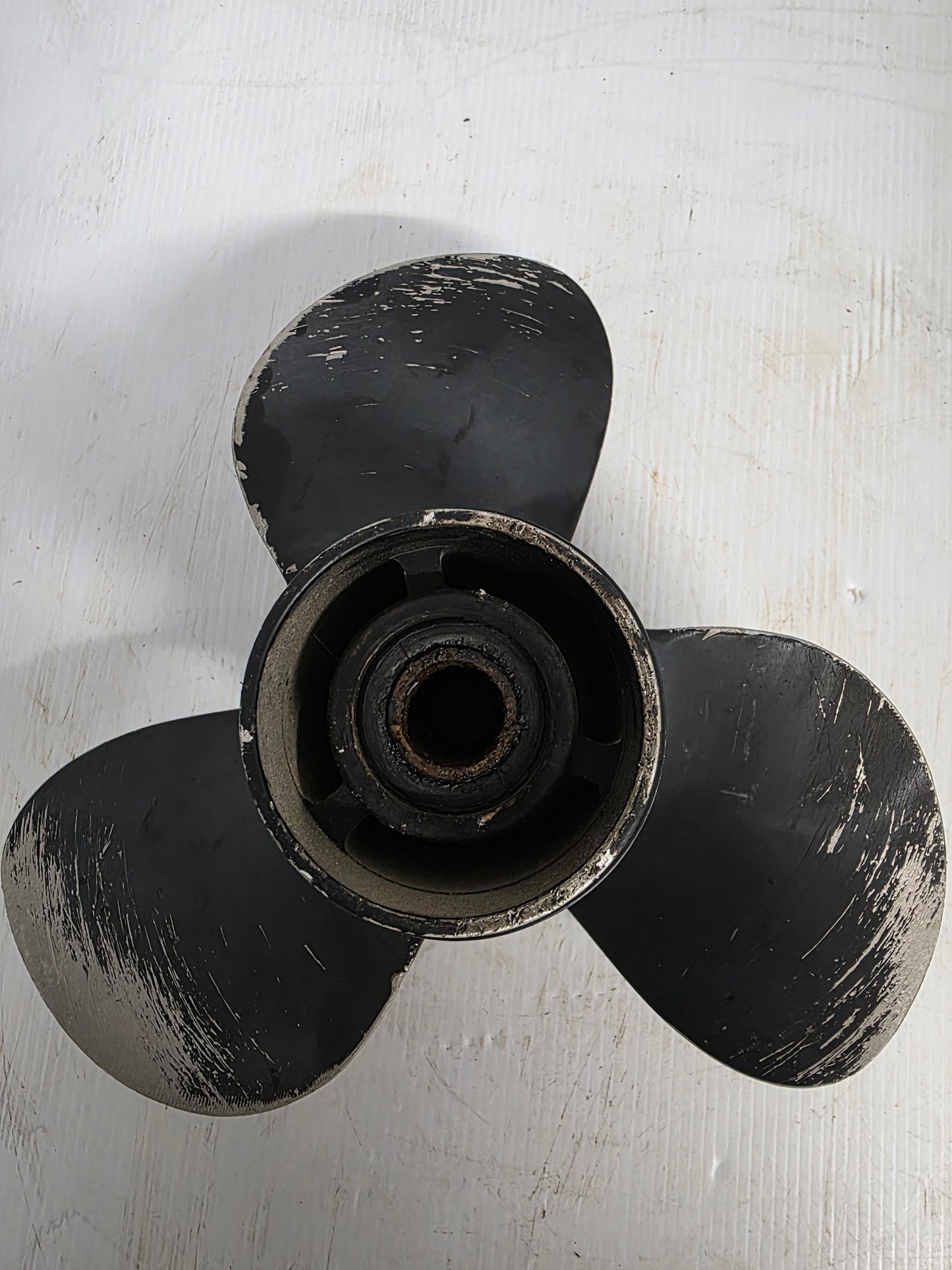0177249 0765050 Evinrude/Johnson 10 1/2 x 12 Aluminium Propeller – 14 Spline | Genuine Used Part