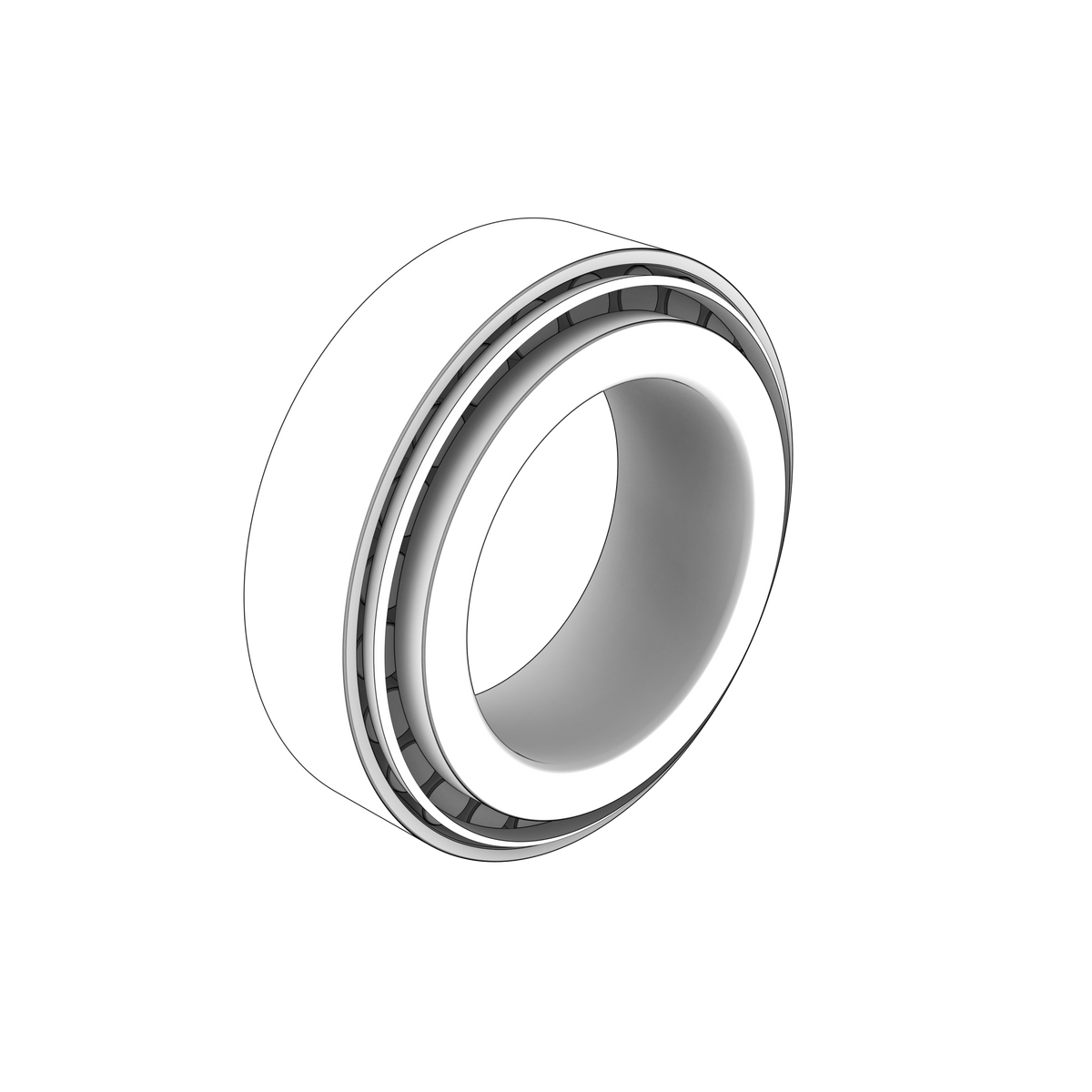 984222 Roller Bearing | Genuine Volvo Penta Part - photo 2 of 2
