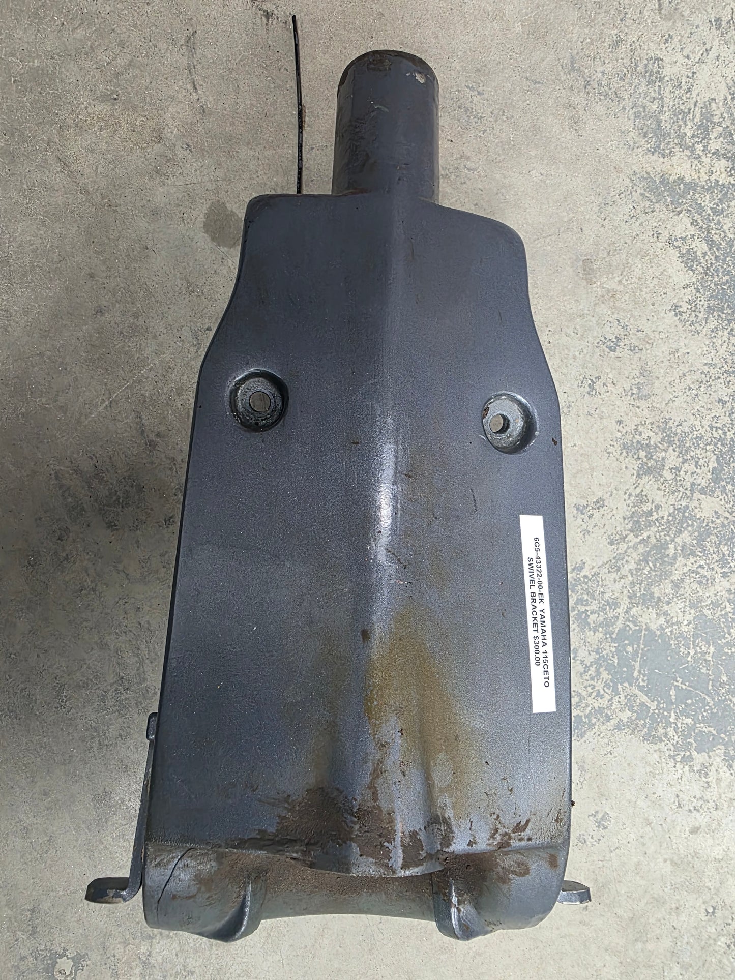 6G5-43322-00-EK Yamaha 115CETO Swivel Bracket | Genuine Used Part