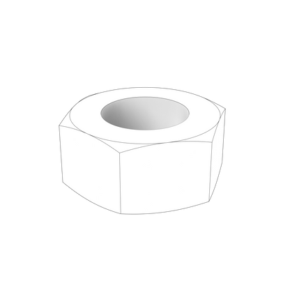 943927 Hexagon Nut | Genuine Volvo Penta Part - photo 2 of 2