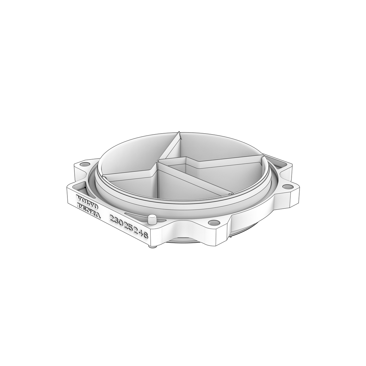 23025246 Spacer Plate | Genuine Volvo Penta Part