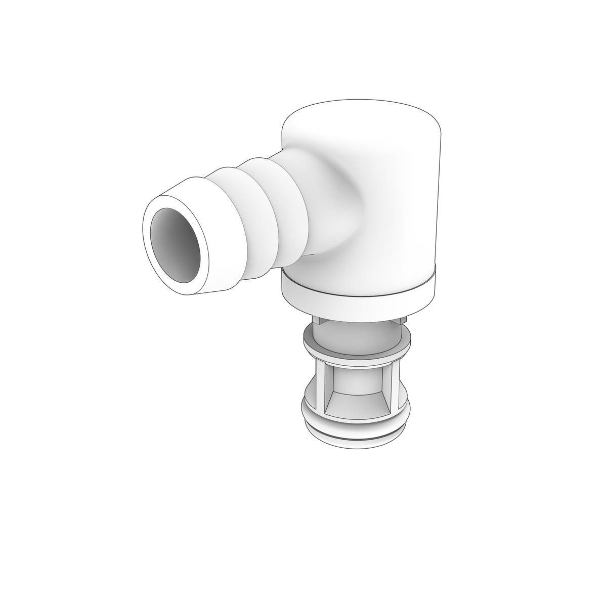 3863252 Elbow | Genuine Volvo Penta Part