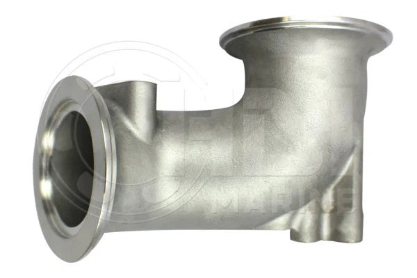 119575-13300 Aftermarket Yanmar 6LY Stainless Steel Exhaust Riser HDI HOT3 | Sawley's Select Marine Parts