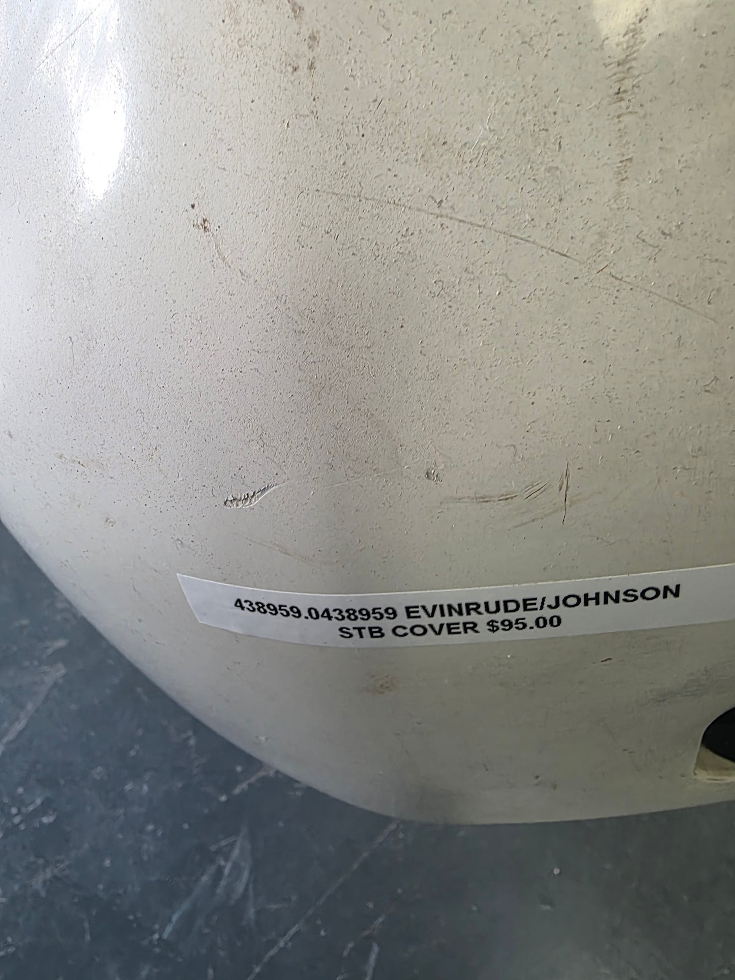 438959 0438959 Evinrude/Johnson Engine Cover (STB) | Genuine Used Part