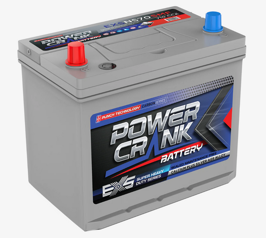 EXSNS70 SMF Power Crank 710 CCA Battery | Truck EXS Series