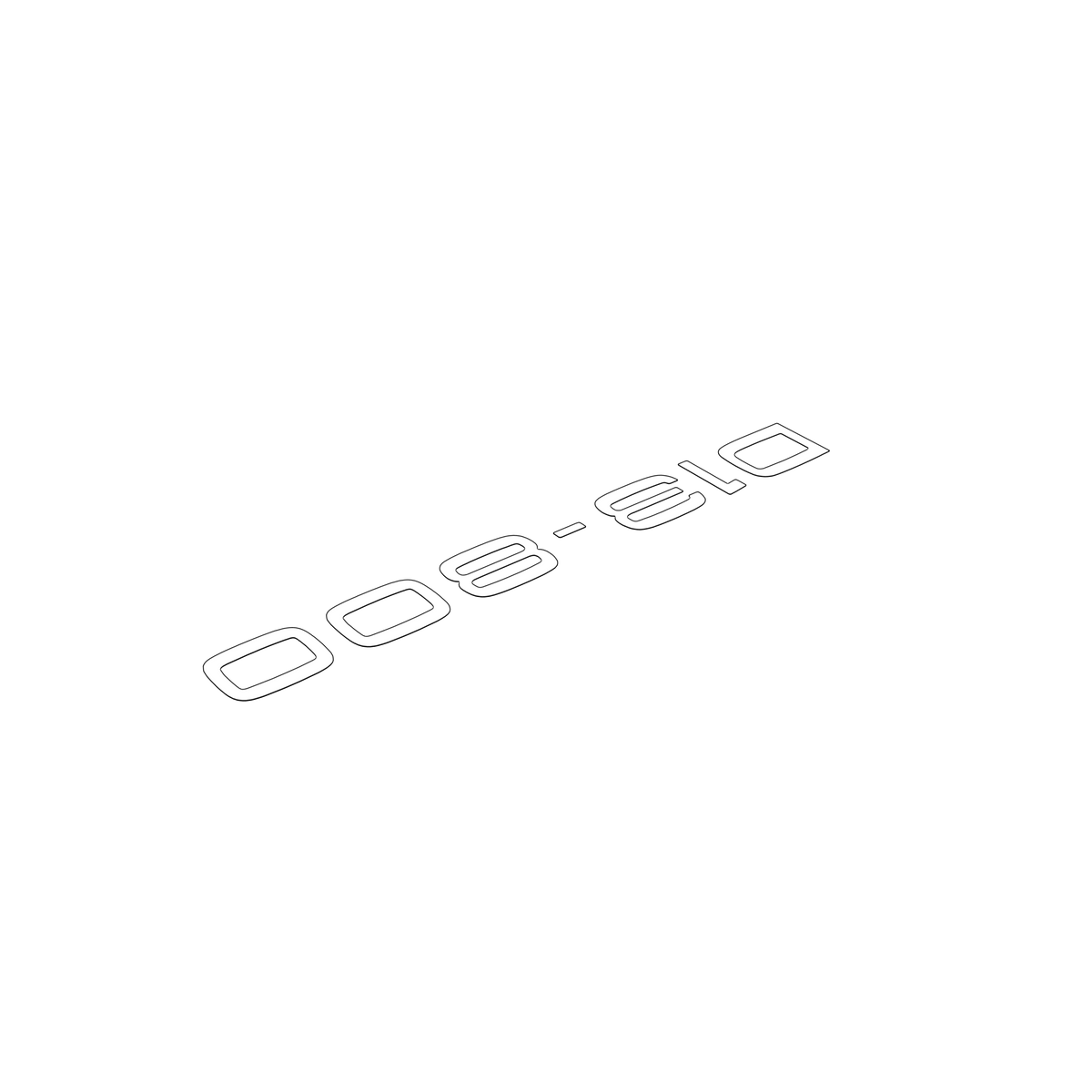 21260298 Decal | Genuine Volvo Penta Part