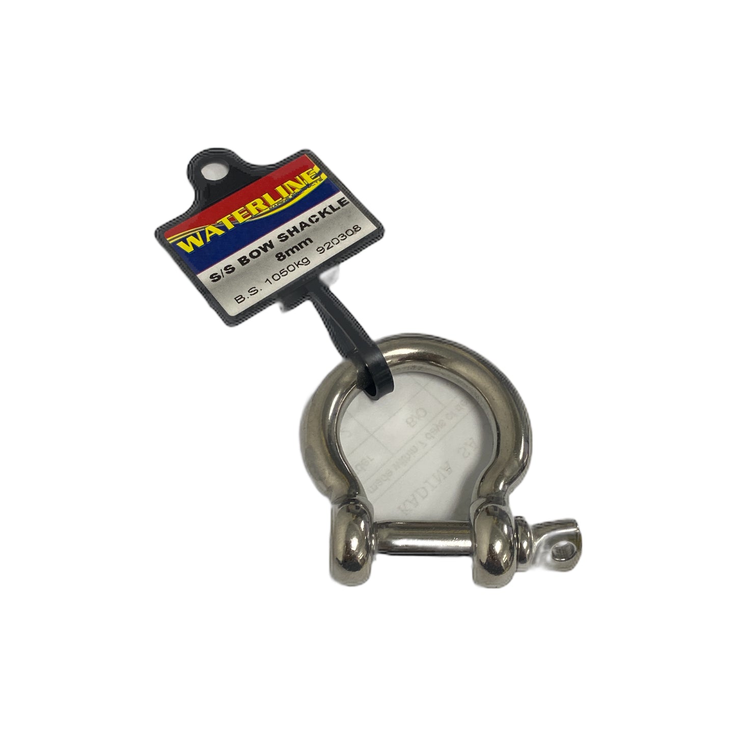920308 Stainless Steel Bow Shackle 8mm | Marine Deck Hardware