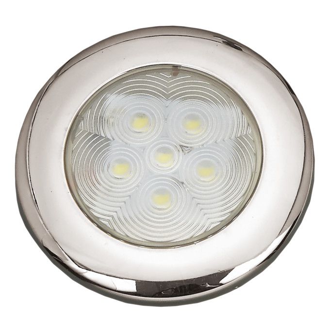 490720 Interior Light 125mm Round S/S