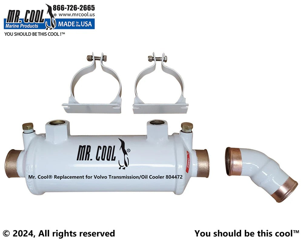 3832397 Aftermarket Twin Disc/Borg Warner Volvo MG507 Transmission Oil Cooler | Sawley's Select Marine Parts