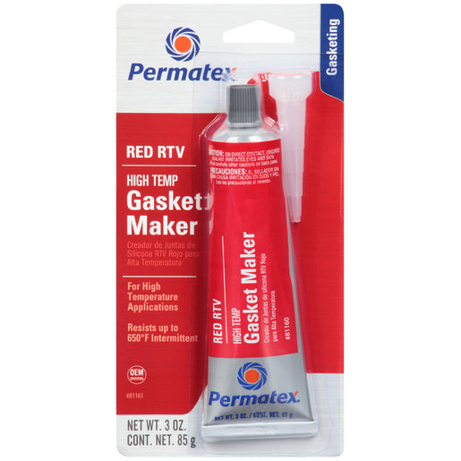 81160 Permatex Hi Temp RTV Silicone Gasket | Marine Sealant & Adhesive